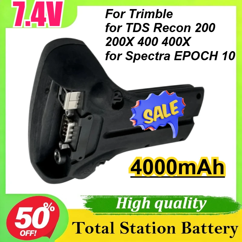 7.4V 4000mAh For Trimble for TDS Recon 200 200X 400 400X for Spectra EPOCH 10 Total Station Battery
7.4V 4000mAh For Trimble for TDS Recon 200 200X 400 400X for Spectra EPOCH 10 Total Station Battery
