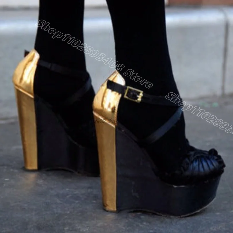 Bicolor Trim Peep Toe Sandals Cover Heels Ankle Buckle Fashion Summer Women Party Dress Sexy Sandals 2025 Zapatos Para Mujere
Bicolor Trim Peep Toe Sandals Cover Heels Ankle Buckle Fashion Summer Women Party Dress Sexy Sandals 2025 Zapatos Para Mujere