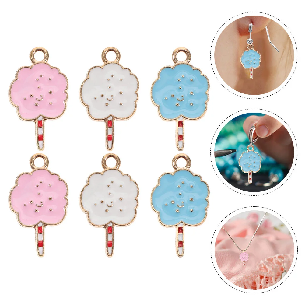 6 Pcs Pendant Jewlery Keychain Charms Alloy Earring Unique Jewelry Making Materials
6 Pcs Pendant Jewlery Keychain Charms Alloy Earring Unique Jewelry Making Materials
