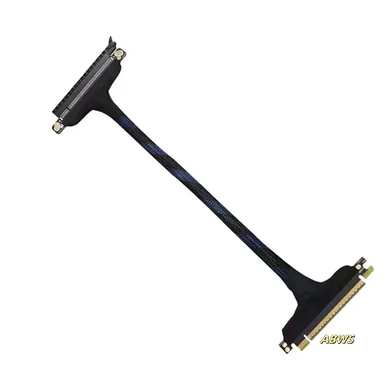 PCIE 5.0 X16 Cable Gen5 Server Silver-Plated Soft Cable 30CM For RTX 5090 Graphics Card
PCIE 5.0 X16 Cable Gen5 Server Silver-Plated Soft Cable 30CM For RTX 5090 Graphics Card