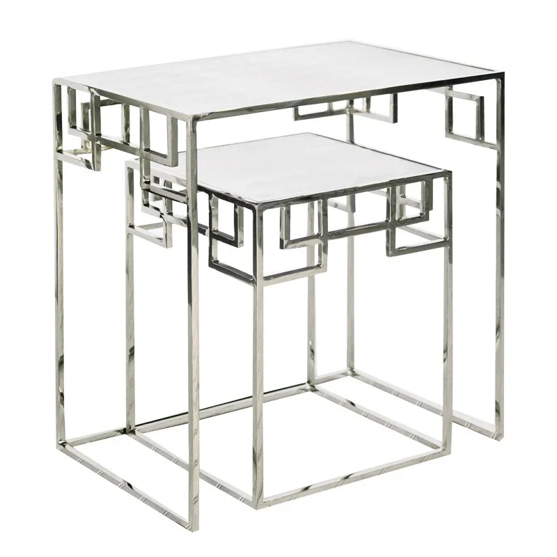 New Chinese stainless steel combination coffee tab le/sof t deco ration des ign/villa hotelm odel ro om/personalized
New Chinese stainless steel combination coffee tab le/sof t deco ration des ign/villa hotelm odel ro om/personalized