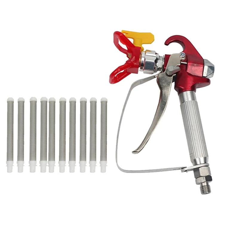 3600PSI Airless Spray Sprayer Paint Sprayer With 517 Spray Tip Parts Accessories For Paint Sprayers Airless Spraying Machine
3600PSI Airless Spray Sprayer Paint Sprayer With 517 Spray Tip Parts Accessories For Paint Sprayers Airless Spraying Machine
