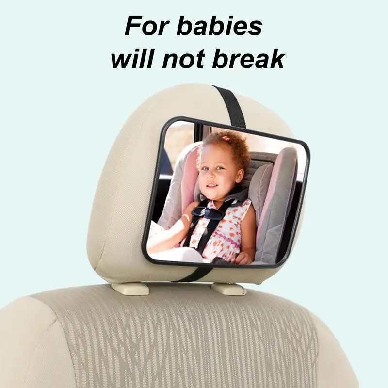 Baby Car Rear Seat View Mirror Child Adjustable Wide Seat Car Safety Mirror Monitor Safety Car Baby Mirror Car Interior
Baby Car Rear Seat View Mirror Child Adjustable Wide Seat Car Safety Mirror Monitor Safety Car Baby Mirror Car Interior 