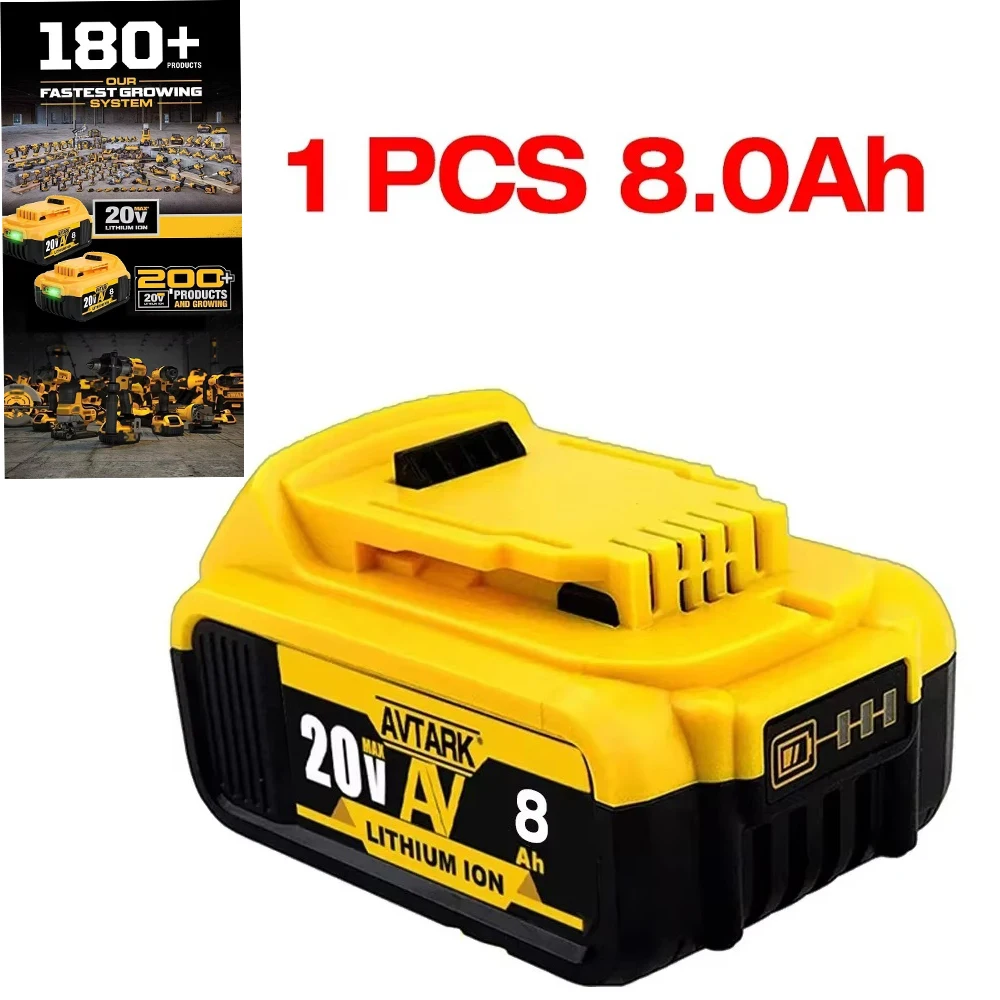 High Capacity 12000mAh 20V Dewalt Battery Fast Charging Rechargeable Original Power Tool Battery Charger Compatible
High Capacity 12000mAh 20V Dewalt Battery Fast Charging Rechargeable Original Power Tool Battery Charger Compatible