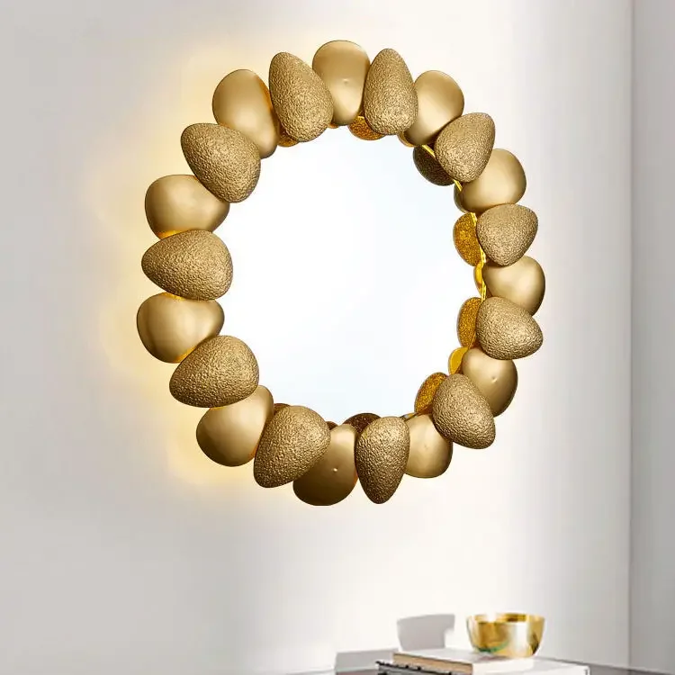 Nordic mirror LED living room room wall lamp
Nordic mirror LED living room room wall lamp