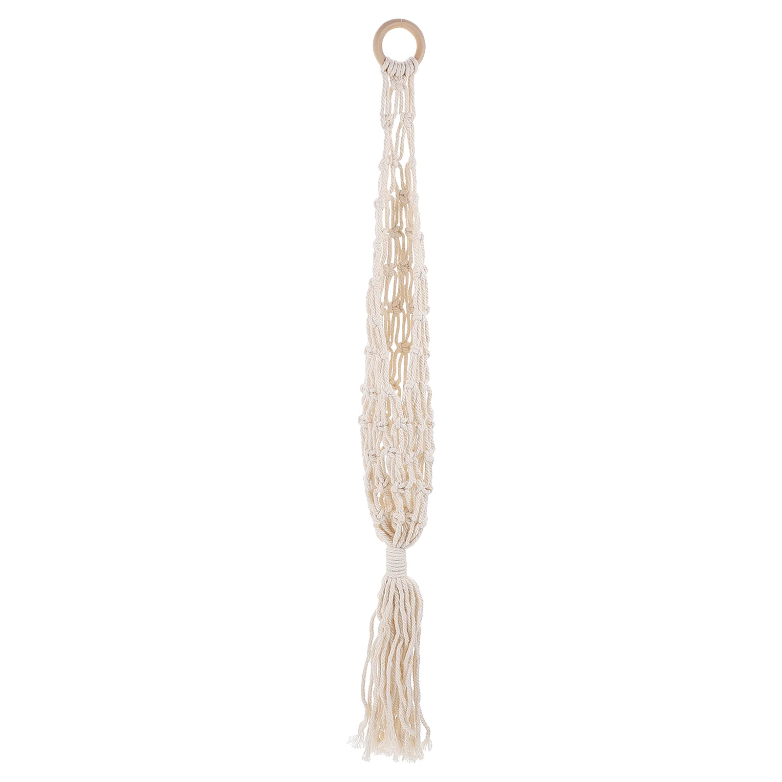 Cotton Rope Beige Handmade Storage Hanging Storage Fruit Vegetable Decorative Basket Decor Balcony Home
Cotton Rope Beige Handmade Storage Hanging Storage Fruit Vegetable Decorative Basket Decor Balcony Home