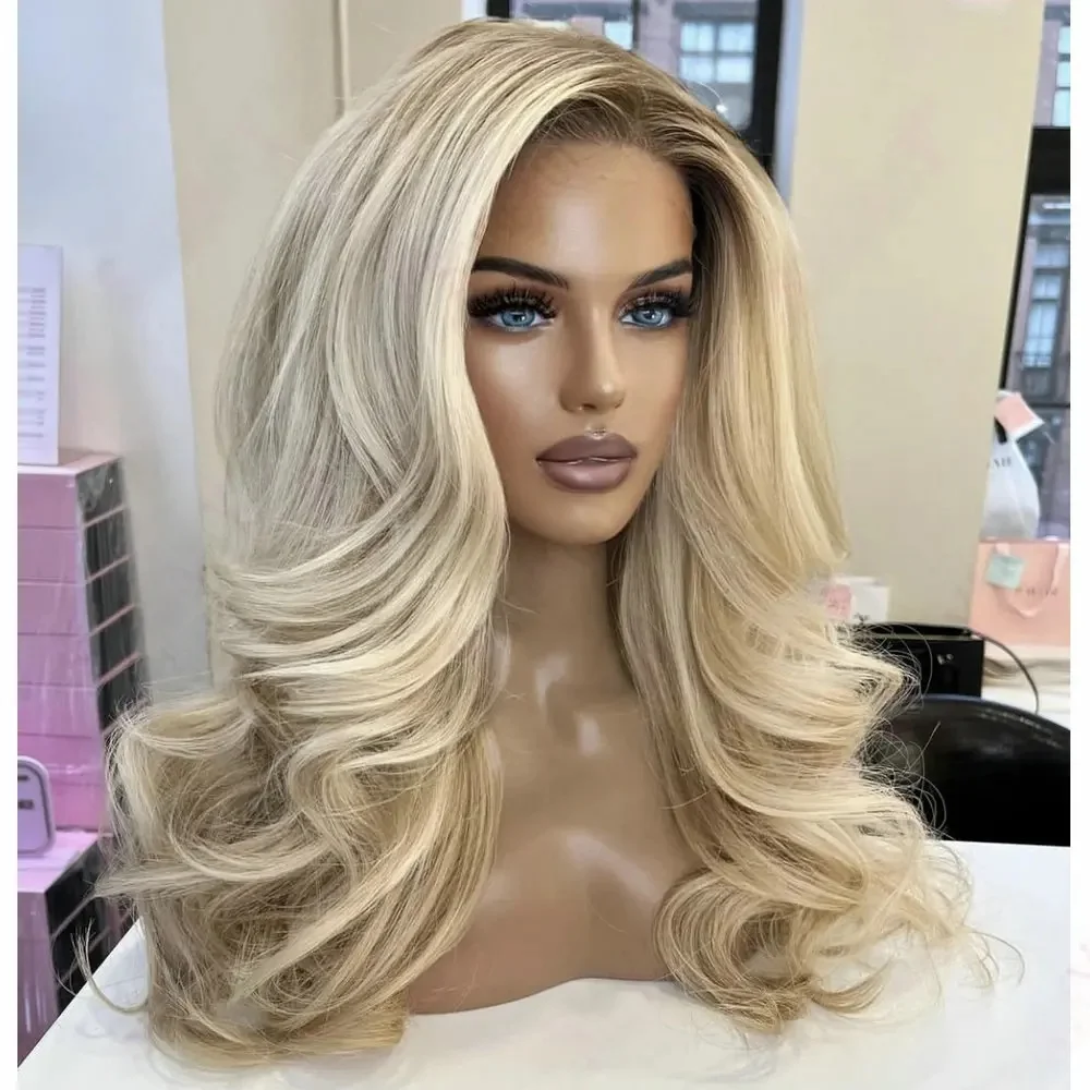 Soft Ombre Blond Wave Hair 150 density and 13×4 100%human hair wig lace front wig, with baby hair pre plucked
Soft Ombre Blond Wave Hair 150 density and 13×4 100%human hair wig lace front wig, with baby hair pre plucked