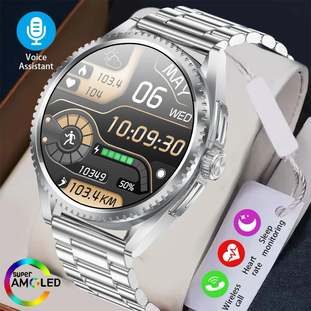 2024 Men's Smart Call Watch with 1.75-inch AMOLED Screen Supporting Heart Rate Health Monitoring Men's Smart Watch
2024 Men's Smart Call Watch with 1.75-inch AMOLED Screen Supporting Heart Rate Health Monitoring Men's Smart Watch