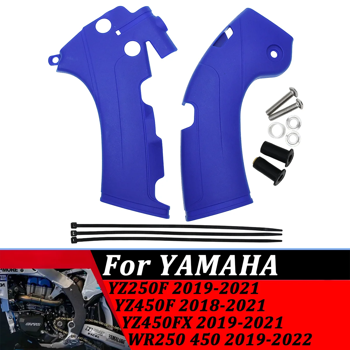 For Yamaha YZ250F YZ450F YZ450FX YZ 250F 450F 450FX WR YZF 250 450 18-22 Motorcycle Frame Guards Covers Plastic Frame Protection
For Yamaha YZ250F YZ450F YZ450FX YZ 250F 450F 450FX WR YZF 250 450 18-22 Motorcycle Frame Guards Covers Plastic Frame Protection