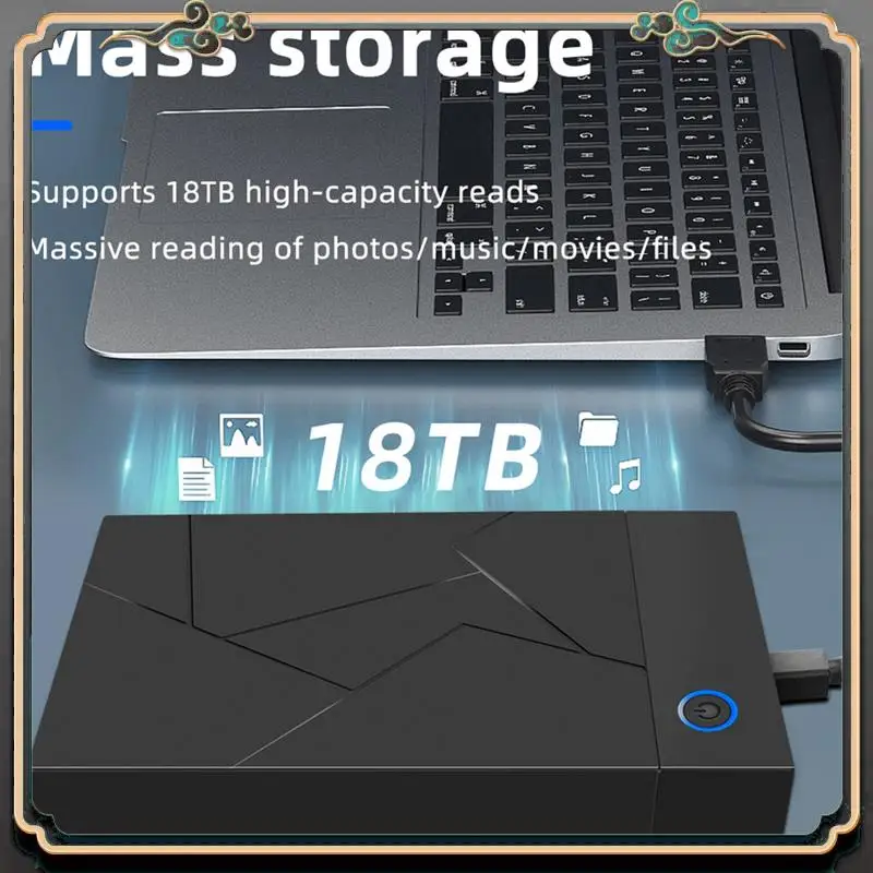 ASMA-3.5 Inch HDD Enclosure USB 3.0 To SATA Hard Drive Case SSD Enclosure External Solid State Hard Drive Disk Box-US Plug Durab
ASMA-3.5 Inch HDD Enclosure USB 3.0 To SATA Hard Drive Case SSD Enclosure External Solid State Hard Drive Disk Box-US Plug Durab