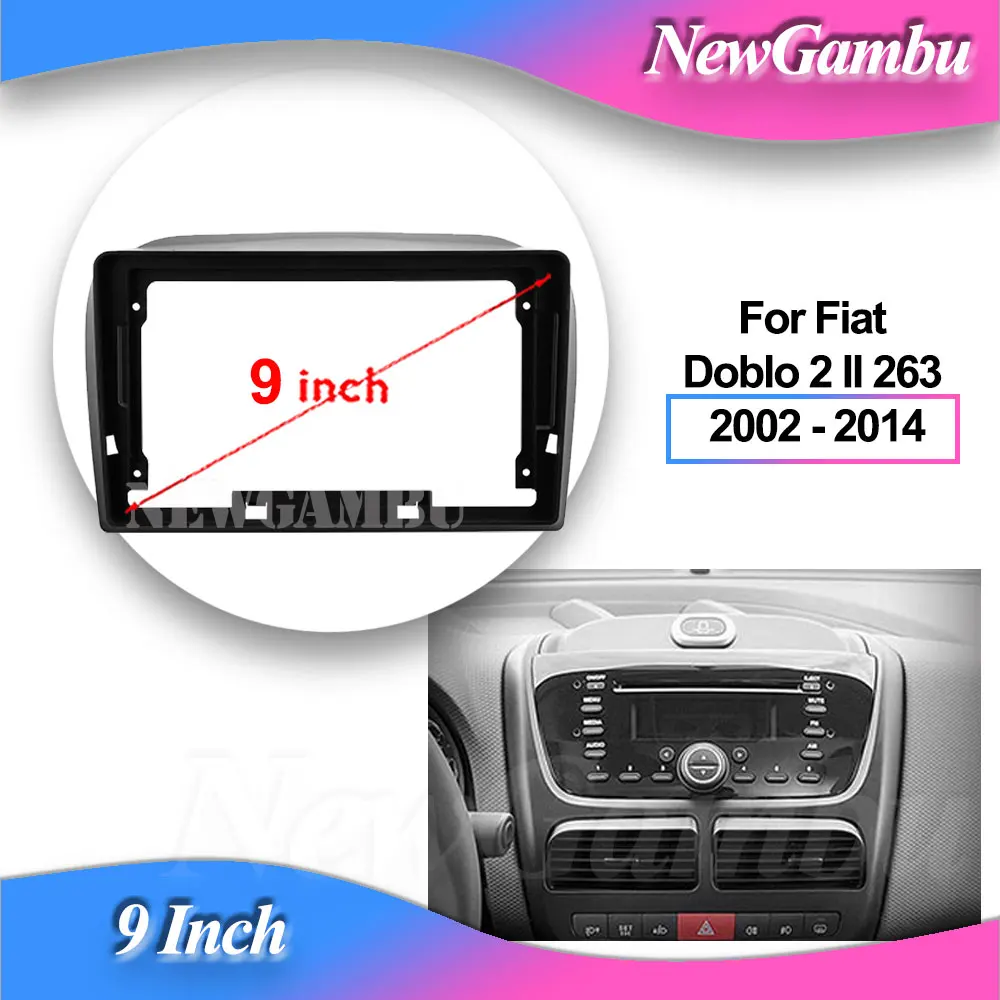 NewGambu 9 Inch Car Radio Installation DVD GPS For Fiat Doblo 2 II 263 2002 - 2014 Frame No CABLE
NewGambu 9 Inch Car Radio Installation DVD GPS For Fiat Doblo 2 II 263 2002 - 2014 Frame No CABLE