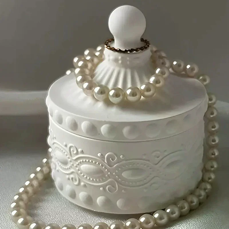 1set Striped Candle Jar Silicone Mold - DIY Circular Stripe Storage Jewelry Box For Clay, Epoxy Resin, Plaster, Concrete
1set Striped Candle Jar Silicone Mold - DIY Circular Stripe Storage Jewelry Box For Clay, Epoxy Resin, Plaster, Concrete