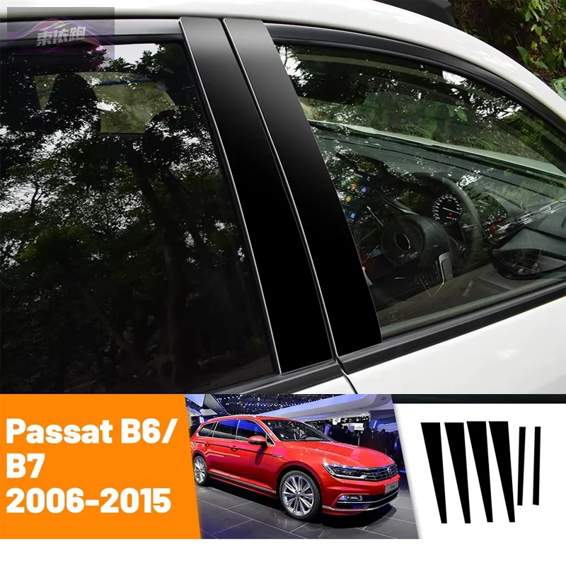 Decorative Stickers For VW Passat B6 B7 2006-2015 2007 2008 2009 2010 Black Carbon Fiber Doors Windows B C Pillars Column Film
Decorative Stickers For VW Passat B6 B7 2006-2015 2007 2008 2009 2010 Black Carbon Fiber Doors Windows B C Pillars Column Film