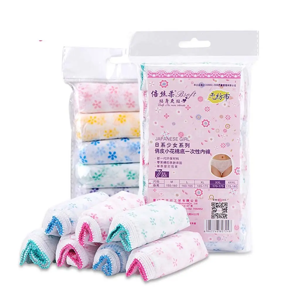 Paper Panties Travel Supplies 7pcs Maternity Underwear Postpartum Underpants Women's Disposable Panties Maternity Intimates
Paper Panties Travel Supplies 7pcs Maternity Underwear Postpartum Underpants Women's Disposable Panties Maternity Intimates