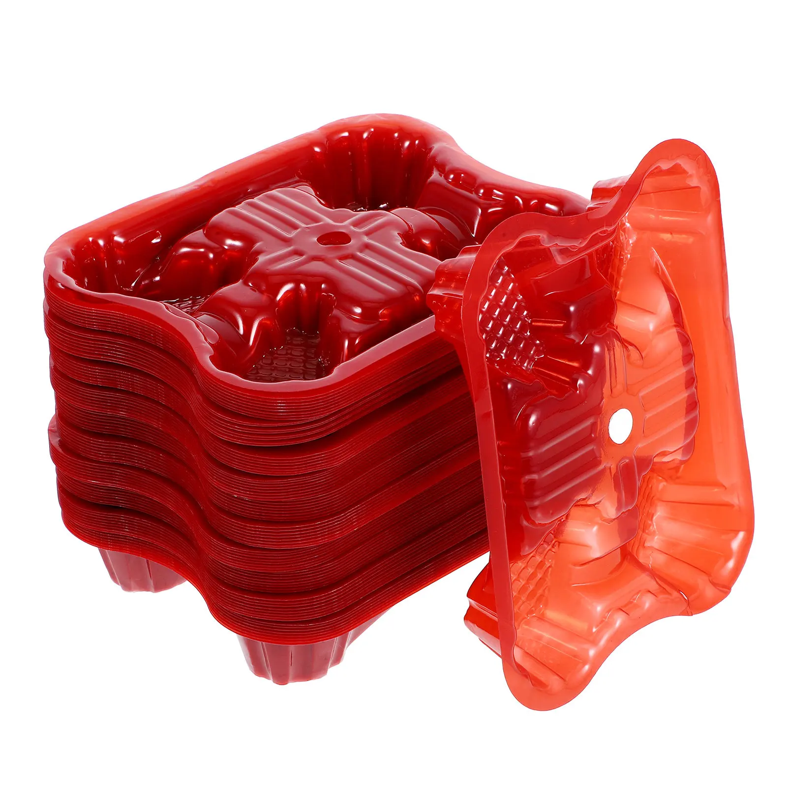 80Pcs High-Durability Melon Tray Eco-Friendly Odorless Anti-Corrosive Fruit Packaging Tray Agricultural Plant Support Pad
80Pcs High-Durability Melon Tray Eco-Friendly Odorless Anti-Corrosive Fruit Packaging Tray Agricultural Plant Support Pad