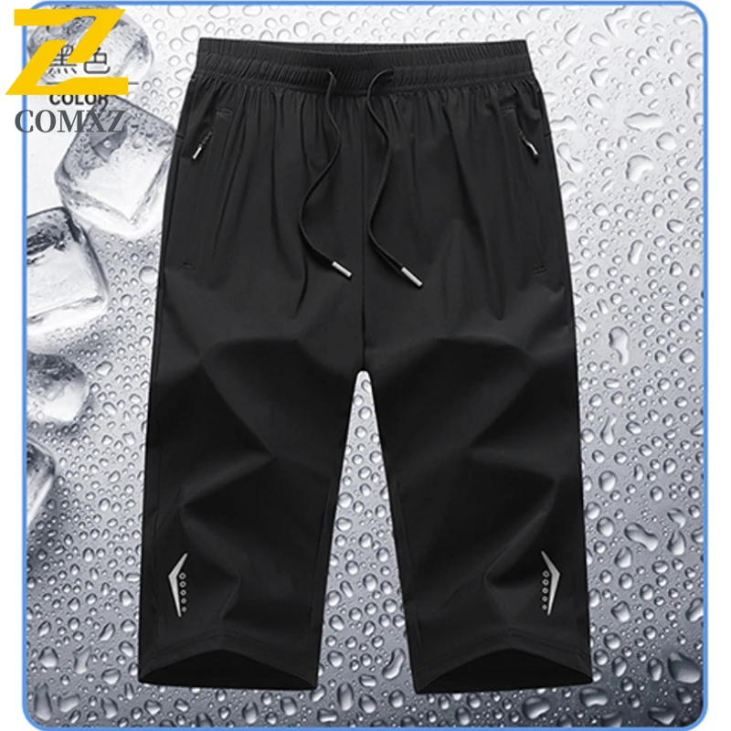 Summer Sports Cropped Trousers Quick-drying Large Size 6xl Men's Casual 3/4 Pants Thin Workout Men Fashion Baggy Shorts Bermuda
Summer Sports Cropped Trousers Quick-drying Large Size 6xl Men's Casual 3/4 Pants Thin Workout Men Fashion Baggy Shorts Bermuda