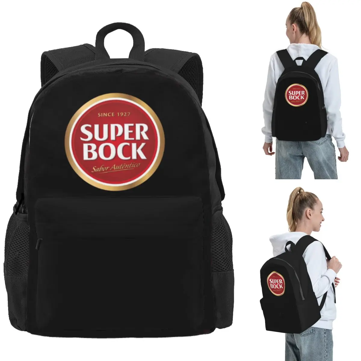 Super Bock Since 1927 Backpack Daypack Large Capacity Children BookBag School Bag Shoulder Bags for Men Women
Super Bock Since 1927 Backpack Daypack Large Capacity Children BookBag School Bag Shoulder Bags for Men Women
