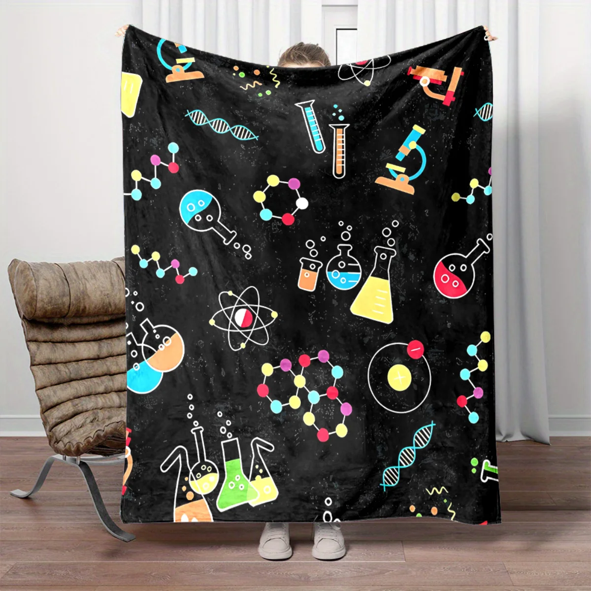 Этот фланелевой одеяло с 3D экспериментальным рисунком и подходит для использования на диванах, кровати, в офисе, для путешествий.
Этот фланелевой одеяло с 3D экспериментальным рисунком и подходит для использования на диванах, кровати, в офисе, для путешествий.