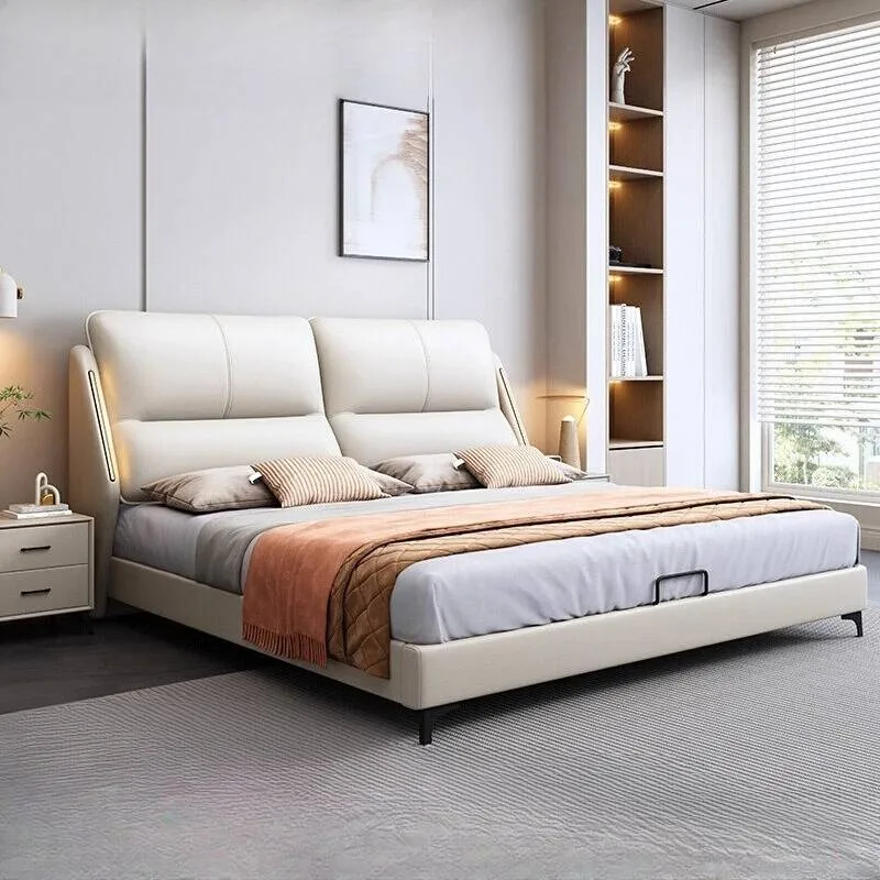 Organizer Mattress Double Bed Air Upholstered Single Queen Double Bed Headboards Cabinets Camas De Dormitorio Furniture
Organizer Mattress Double Bed Air Upholstered Single Queen Double Bed Headboards Cabinets Camas De Dormitorio Furniture