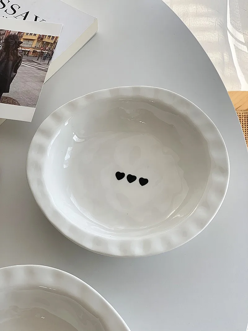 Anmuli Simple Underglaze Cerc Bowl Irregular ape St Hat Soup Plate Heart Pattern Chinese Sle Dinnerware Plant Floral
Anmuli Simple Underglaze Cerc Bowl Irregular ape St Hat Soup Plate Heart Pattern Chinese Sle Dinnerware Plant Floral
