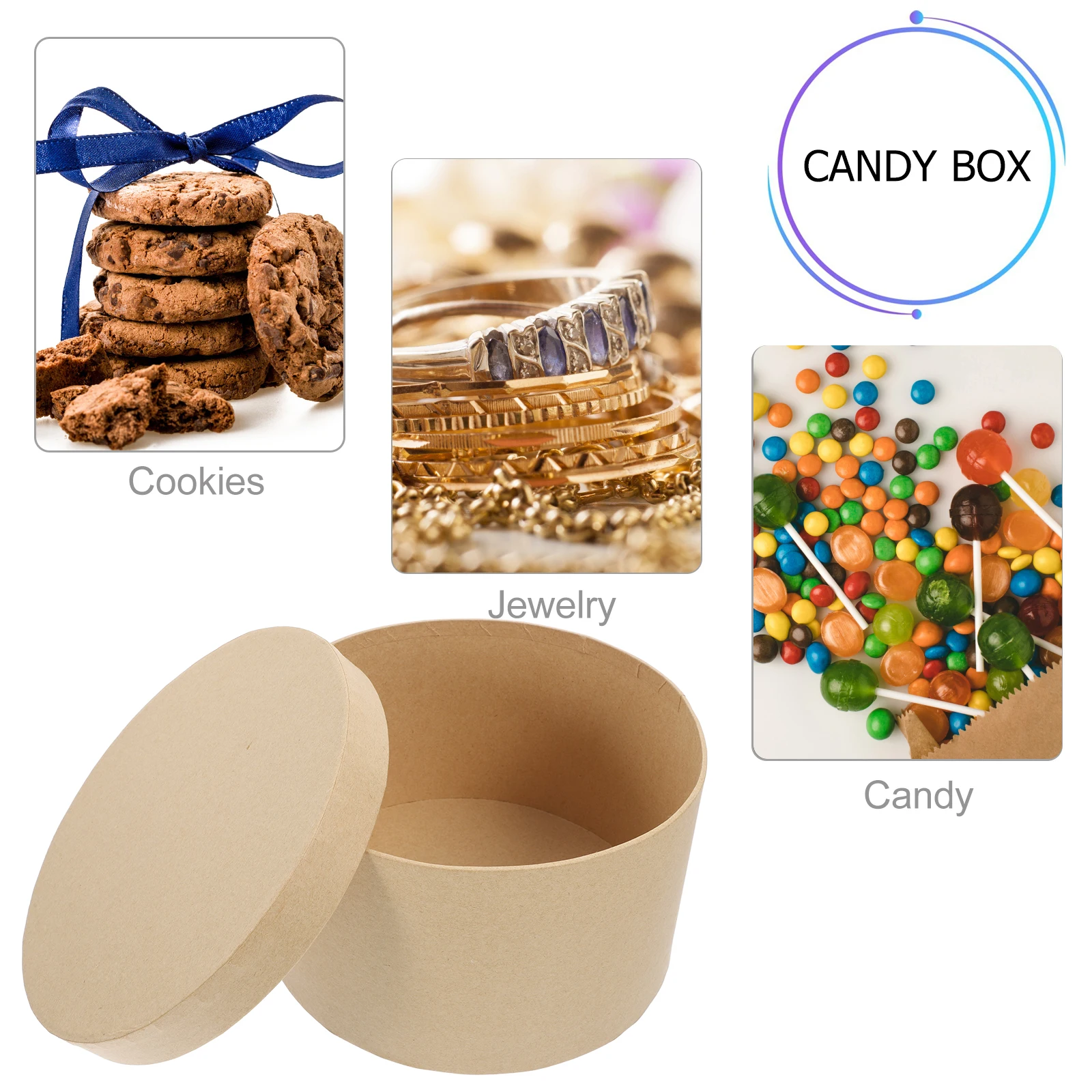 1pcs Round Paper Box 12.5x12.5x6cm Cookies Candy Cake Baking Goods Party Favors Gifts Storage Box Lightweight Portable
1pcs Round Paper Box 12.5x12.5x6cm Cookies Candy Cake Baking Goods Party Favors Gifts Storage Box Lightweight Portable