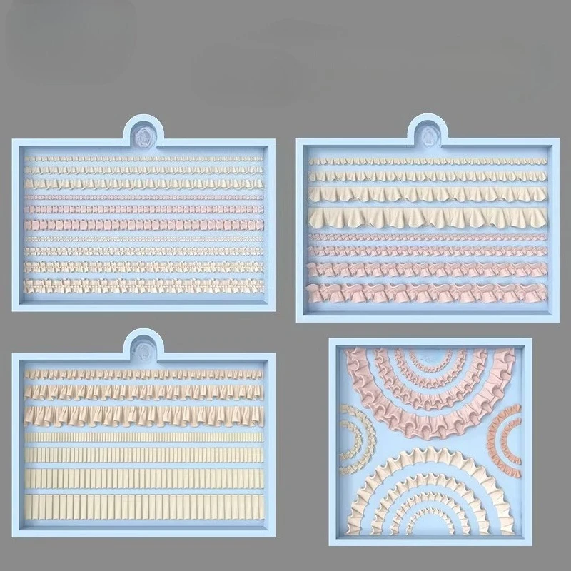 Lace Silicone Molds Skirt Lace Fondant Candy Chocolate Mould Baking Tools Ultra-light Clay Resin Mold Diy Cake Decorating Tools
Lace Silicone Molds Skirt Lace Fondant Candy Chocolate Mould Baking Tools Ultra-light Clay Resin Mold Diy Cake Decorating Tools