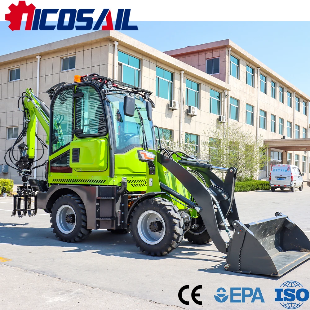 Nicosail Multifunction Backhoe CE Certified Euro 5 Multifunction Easy Operation for Orchard Construction Jobs
Nicosail Multifunction Backhoe CE Certified Euro 5 Multifunction Easy Operation for Orchard Construction Jobs