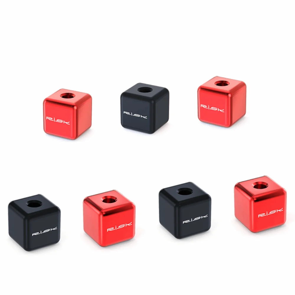 Aluminum Alloy Bike Cable End Caps Cube with Screws and Hex Wrench Brake Cable Ends Lightweight Secure Fit Bicycle Cable Crimps
Aluminum Alloy Bike Cable End Caps Cube with Screws and Hex Wrench Brake Cable Ends Lightweight Secure Fit Bicycle Cable Crimps