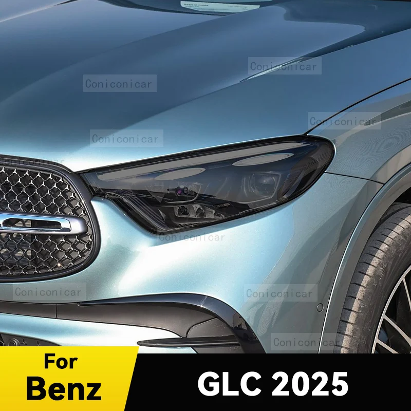 Для Mercedes Benz GLC 2025, защитная пленка для фар автомобиля, передняя фара, ТПУ, против царапин, тонировочная наклейка для фар, аксессуары
Для Mercedes Benz GLC 2025, защитная пленка для фар автомобиля, передняя фара, ТПУ, против царапин, тонировочная наклейка для фар, аксессуары