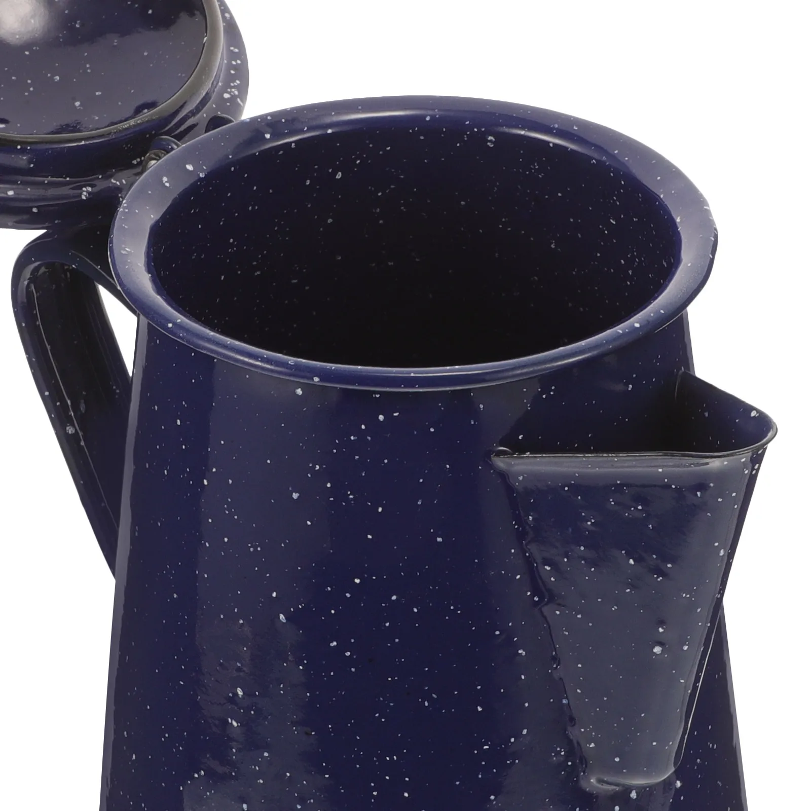 Enamel Coffee Pot 1 2L Blue Speckle Sturdy Safe Humanized Handle Easy Pour Polished Edge Smooth No Burr Suitable Home Office
Enamel Coffee Pot 1 2L Blue Speckle Sturdy Safe Humanized Handle Easy Pour Polished Edge Smooth No Burr Suitable Home Office