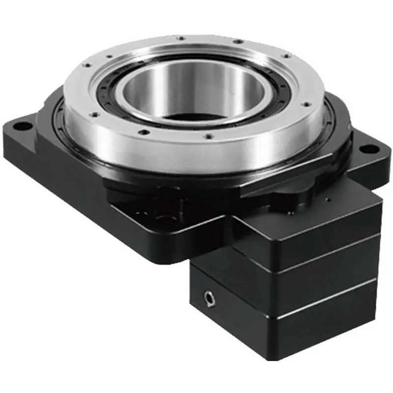 High-precision hollow rotary platform reducer turntable, indexing disc, positioning servo stepper gearbox
High-precision hollow rotary platform reducer turntable, indexing disc, positioning servo stepper gearbox