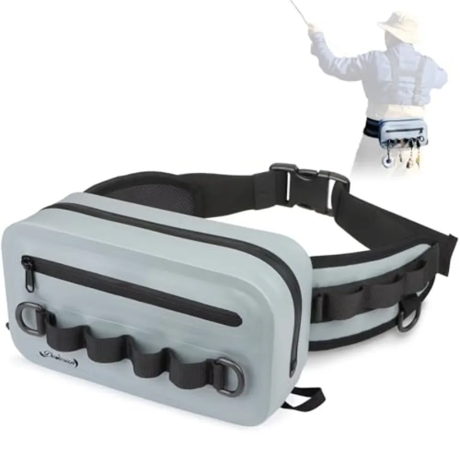 Waterproof Fishing Fanny Pack for Men 3.3L Fly Fishing Bag Chest Pack with Airtight Zipper
Waterproof Fishing Fanny Pack for Men 3.3L Fly Fishing Bag Chest Pack with Airtight Zipper