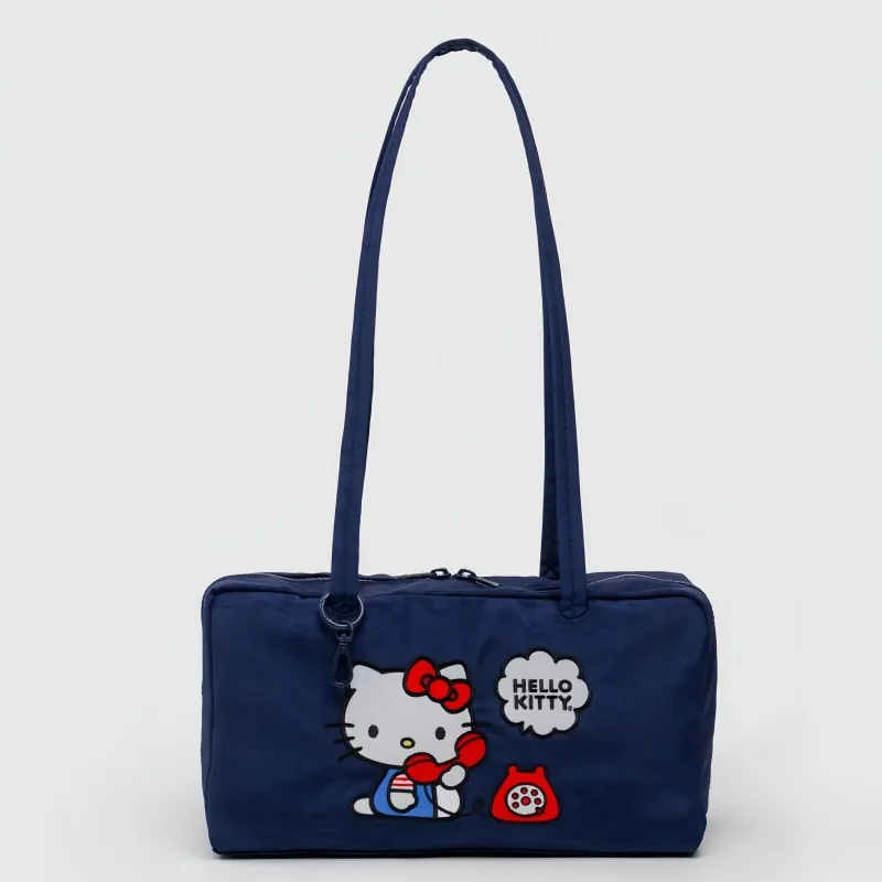 Сумка через плечо Sanrio с милым котёнком, горизонтальная квадратная сумка-тоут, вместительная сумка для ношения под мышкой, сумка-боулинг
Сумка через плечо Sanrio с милым котёнком, горизонтальная квадратная сумка-тоут, вместительная сумка для ношения под мышкой, сумка-боулинг