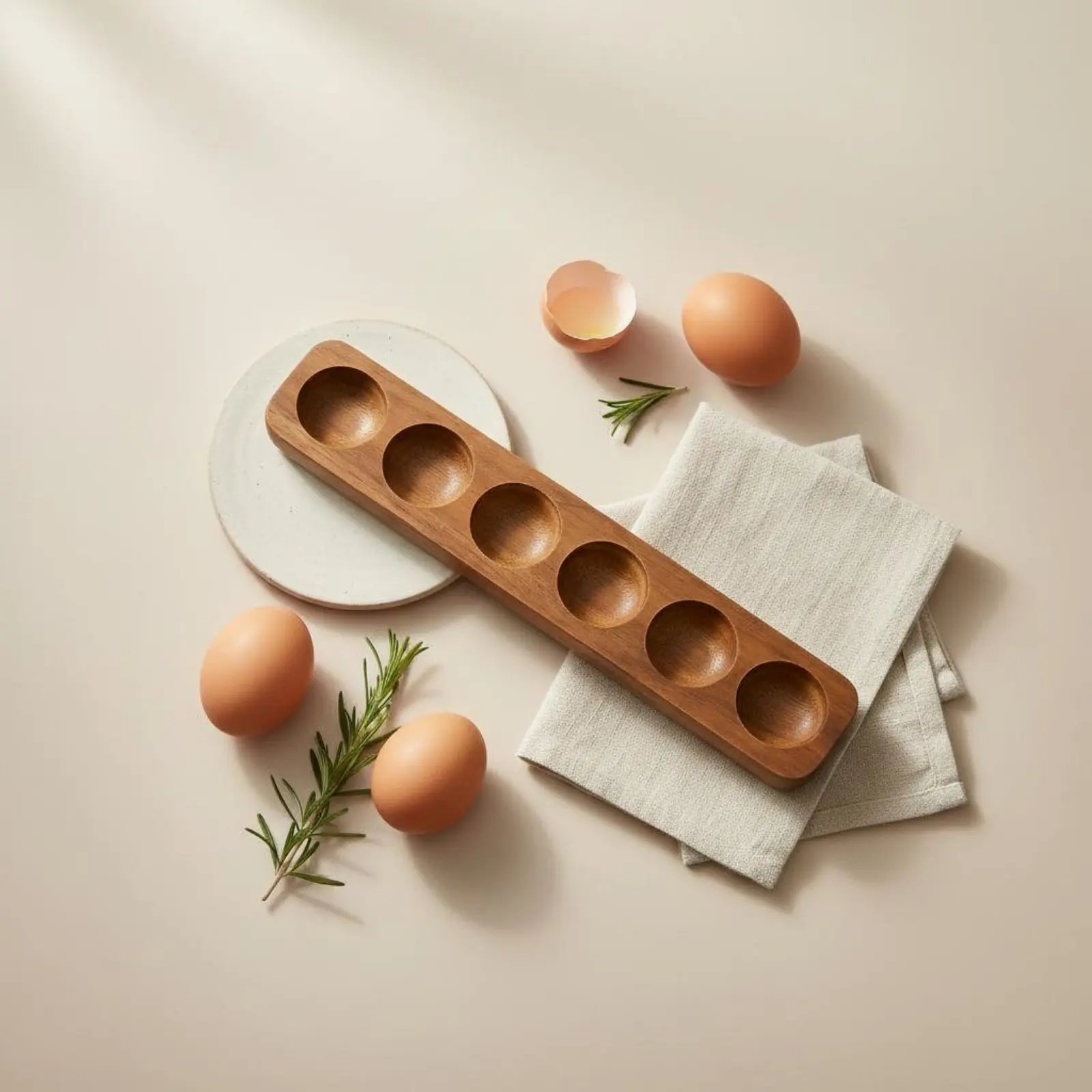 Acacia Wood Ovum Tray Japanese Design Acacia Wood Ovum Holder Easy to Clean Food Safe for Pantry
Acacia Wood Ovum Tray Japanese Design Acacia Wood Ovum Holder Easy to Clean Food Safe for Pantry