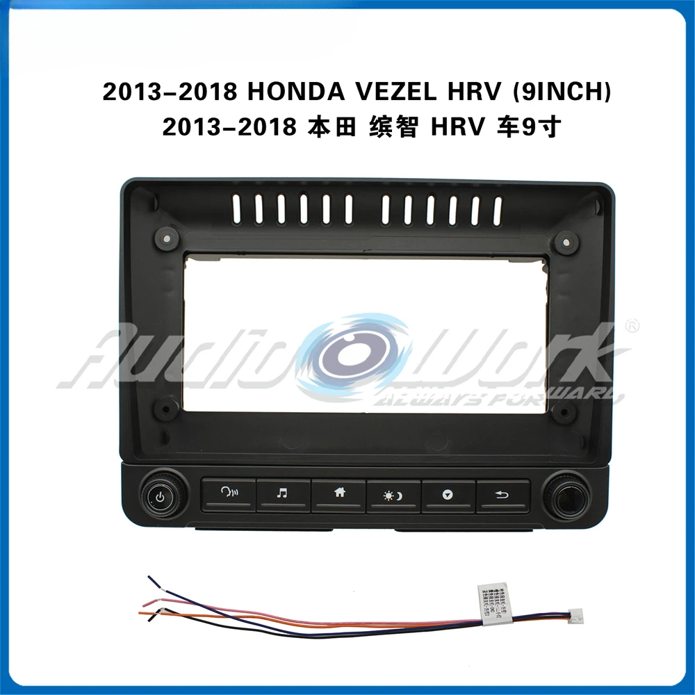 Car Accessories 9 Inch Car Frame Fascia Adapter Android Radio Audio Dash Fitting Panel Kit for HONDA VEZEL 2013-2018
Car Accessories 9 Inch Car Frame Fascia Adapter Android Radio Audio Dash Fitting Panel Kit for HONDA VEZEL 2013-2018