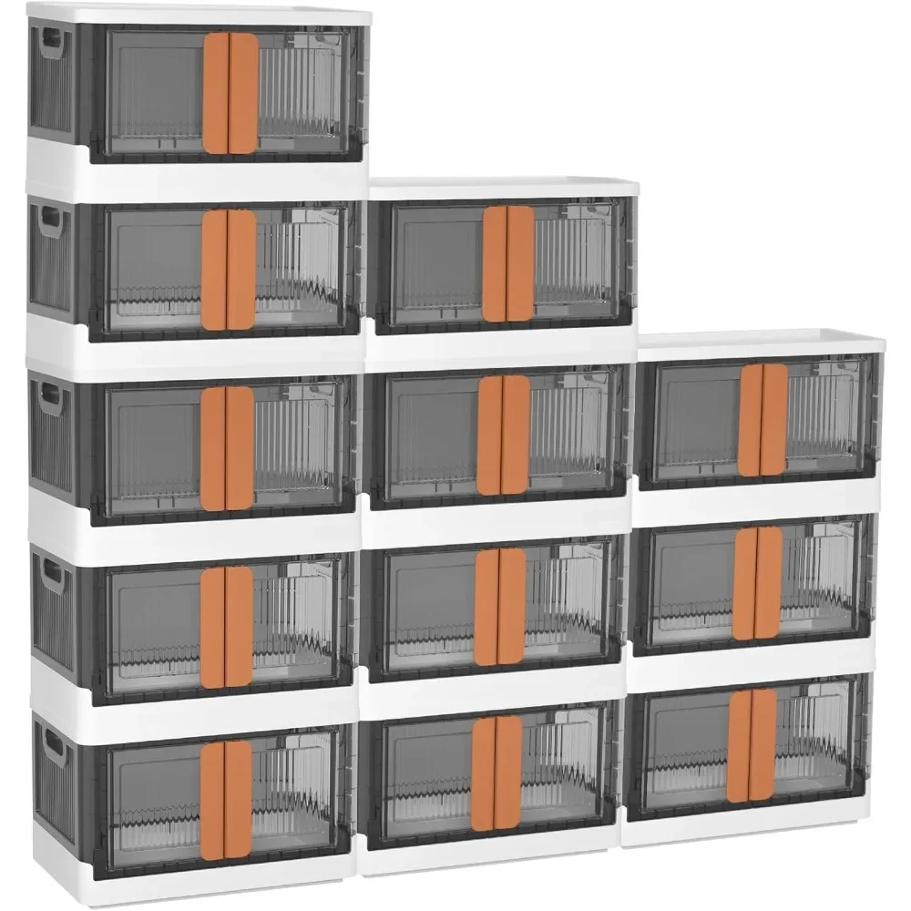 Storage Bins12 Pack of Large 8.5-Gallon/33.8-Quart Stackable Wheeled Clothing,Shoe,Bedroom,Office Organizer Foldable Containers
Storage Bins12 Pack of Large 8.5-Gallon/33.8-Quart Stackable Wheeled Clothing,Shoe,Bedroom,Office Organizer Foldable Containers