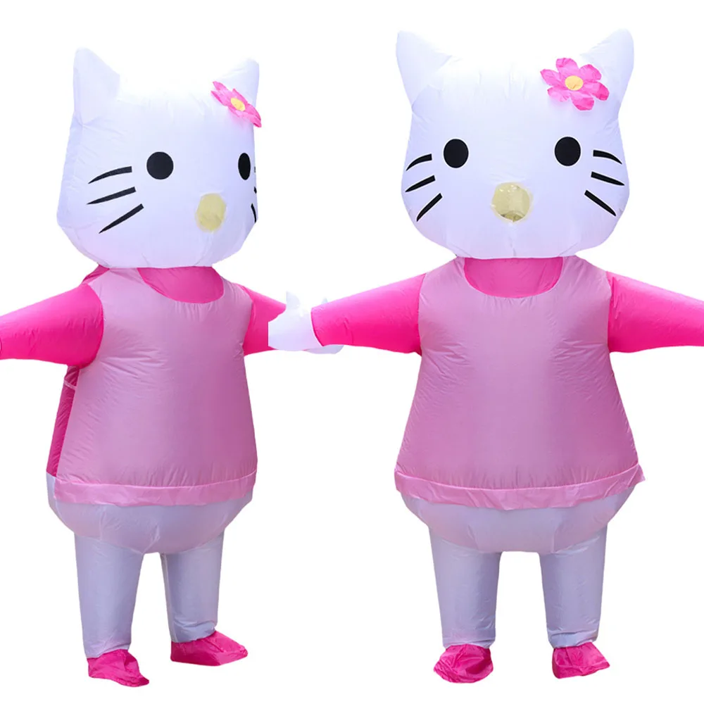 Adult Inflatable Dress Cute Cartoon Cat doll Costume Cosplay Costume Pink cat Gorgeous Halloween Mascot Party Costume Props
Adult Inflatable Dress Cute Cartoon Cat doll Costume Cosplay Costume Pink cat Gorgeous Halloween Mascot Party Costume Props