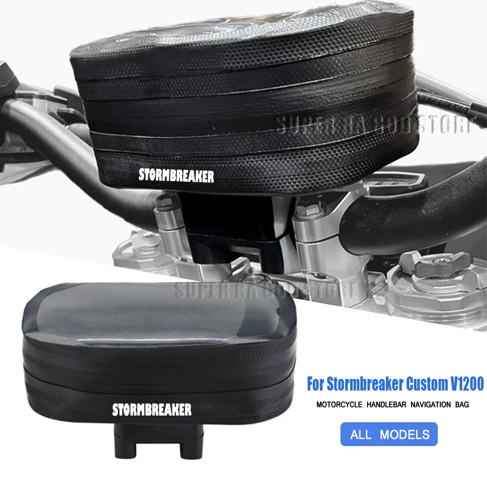 For Stormbreaker Custom v1200 SuperdualT 600 Superdual T/X 16-21 Motorcycle waterproof adventure travel handlebar navigation bag
For Stormbreaker Custom v1200 SuperdualT 600 Superdual T/X 16-21 Motorcycle waterproof adventure travel handlebar navigation bag