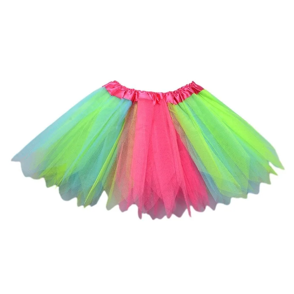Fashion Rainbow Tutu Skirt Tulle Netting Princess Skirt Colorful Dance Pettiskirt
Fashion Rainbow Tutu Skirt Tulle Netting Princess Skirt Colorful Dance Pettiskirt