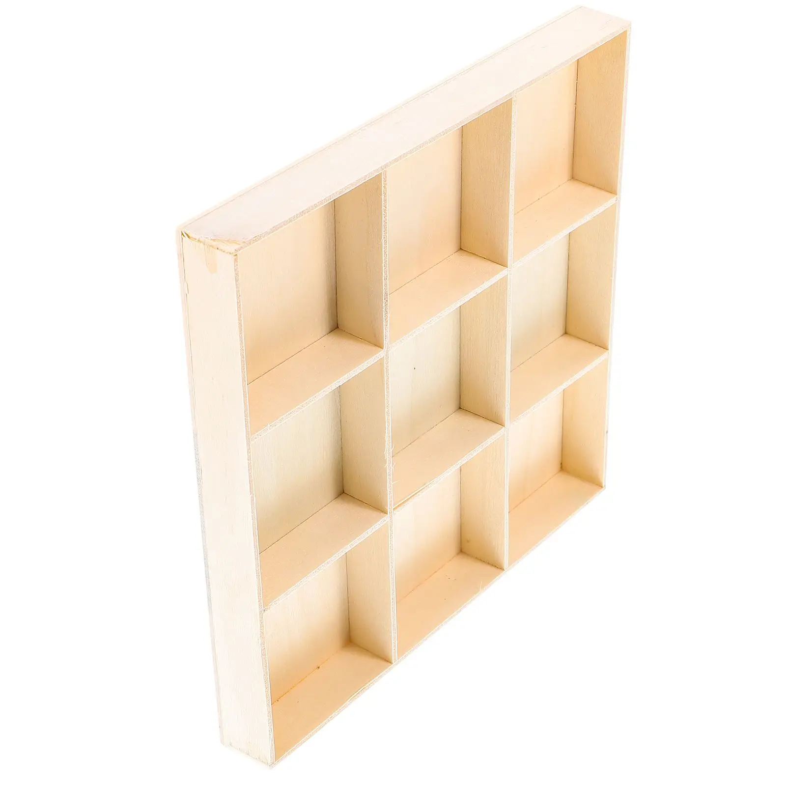 Wooden Jewelry Box 9 Grids Storage Tray for Rings Earrings Necklaces Watches Keys Accessories Display Bedroom Living Room Decor
Wooden Jewelry Box 9 Grids Storage Tray for Rings Earrings Necklaces Watches Keys Accessories Display Bedroom Living Room Decor