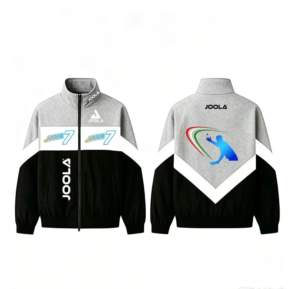 Yura JOOLA professional table tennis uniform long sleeved jacket breathable quick drying competition training contrasting splici
Yura JOOLA professional table tennis uniform long sleeved jacket breathable quick drying competition training contrasting splici