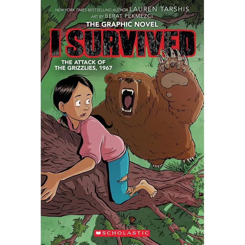 I Survived Graphic Novel 5 I Survived The Attack Of The Grizzlies 1967 Lauren Tarshis SCHO ZY 9781338766912 Book
I Survived Graphic Novel 5 I Survived The Attack Of The Grizzlies 1967 Lauren Tarshis SCHO ZY 9781338766912 Book