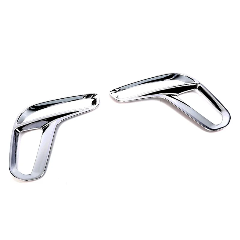 A90Q-2 PCS Car Front Fog Light Lamp Cover Trim Silver ABS Decoration Accessories For Dodge Durango 2015-2023
A90Q-2 PCS Car Front Fog Light Lamp Cover Trim Silver ABS Decoration Accessories For Dodge Durango 2015-2023