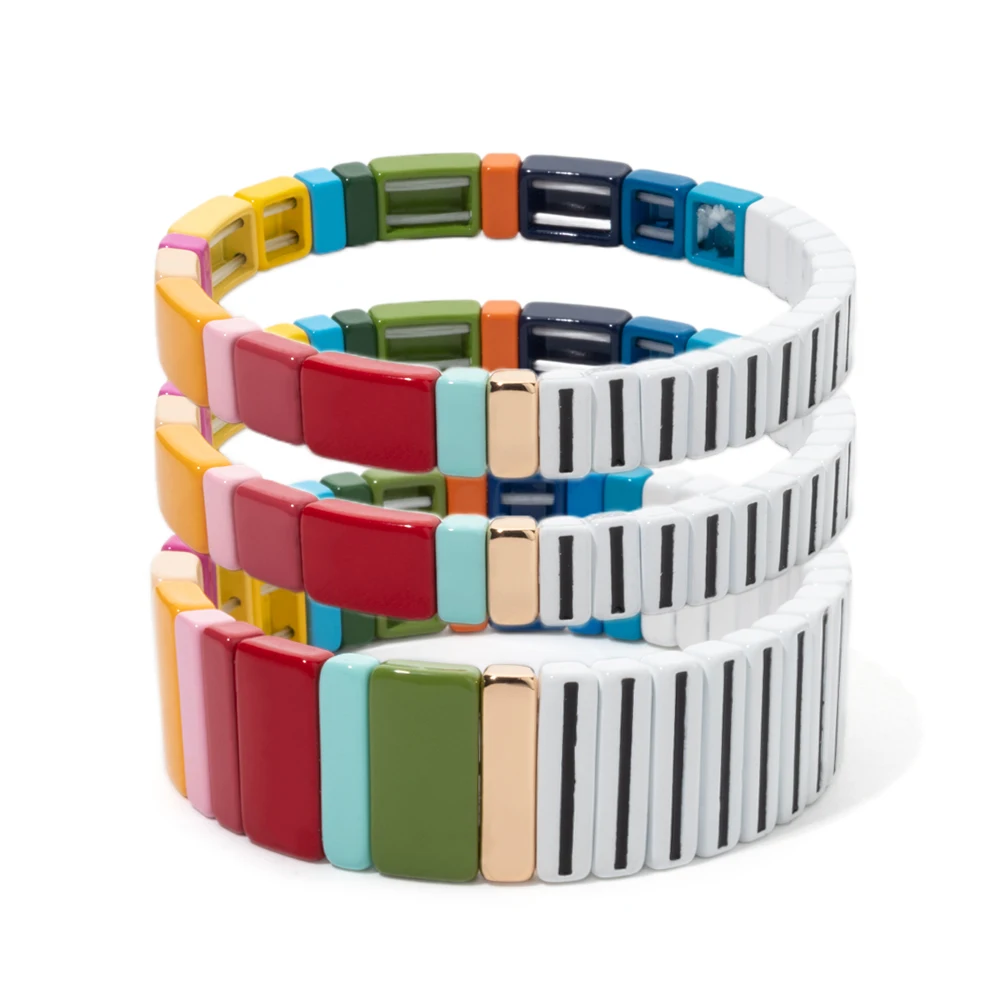 Браслет с квадратными бусинами, из сплава
Браслет с квадратными бусинами, из сплава