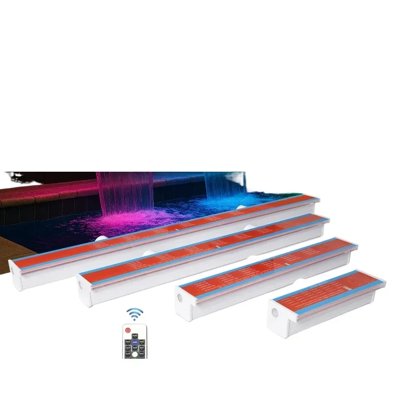 4w 8w 12w 17w 20w Ip68 Waterproof Remote Control Outdoor Decorative Acrylic Swimming Pool Water Descent Led Waterfall Light
4w 8w 12w 17w 20w Ip68 Waterproof Remote Control Outdoor Decorative Acrylic Swimming Pool Water Descent Led Waterfall Light