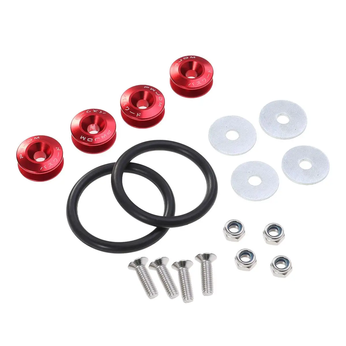 Quick Release Fasteners for Car Front Rear Bumper Trunk Hatch Lids Removal Installation Solid Aluminum Off Road Use Vehicle
Quick Release Fasteners for Car Front Rear Bumper Trunk Hatch Lids Removal Installation Solid Aluminum Off Road Use Vehicle