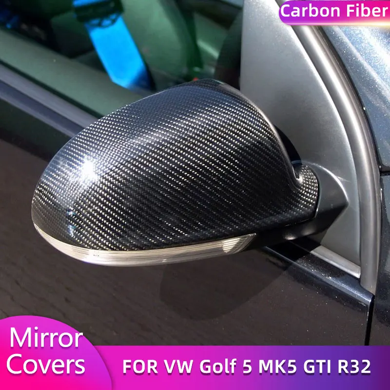 Carbon Fiber Rearview Mirror Covers for Volkswagen VW Golf 5 MK5 GTI R32 2006-2009 Car Replacement Add On Side Mirror Caps Shell
Carbon Fiber Rearview Mirror Covers for Volkswagen VW Golf 5 MK5 GTI R32 2006-2009 Car Replacement Add On Side Mirror Caps Shell