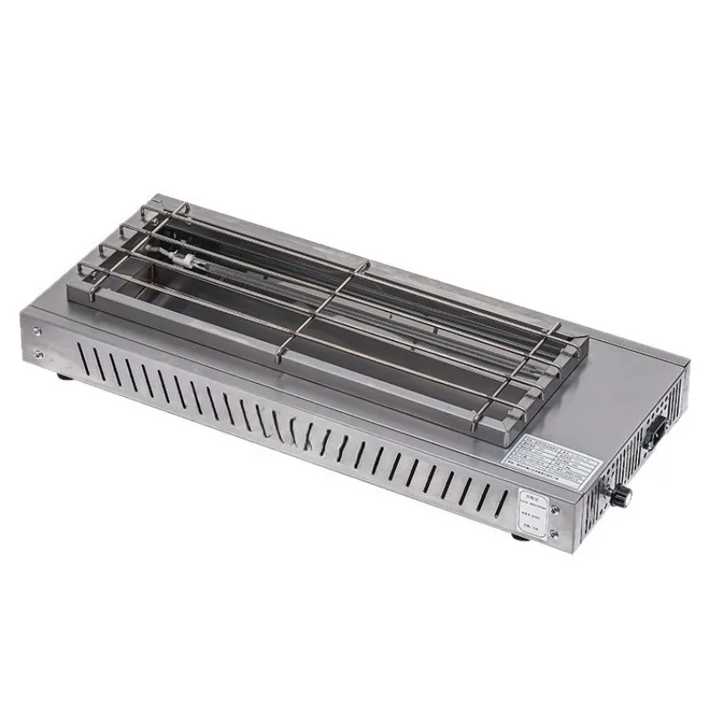 Smokeless barbecue grill Electric heating Household heating on both sides Indoor grilled lamb skewers Gluten electric grill
Smokeless barbecue grill Electric heating Household heating on both sides Indoor grilled lamb skewers Gluten electric grill