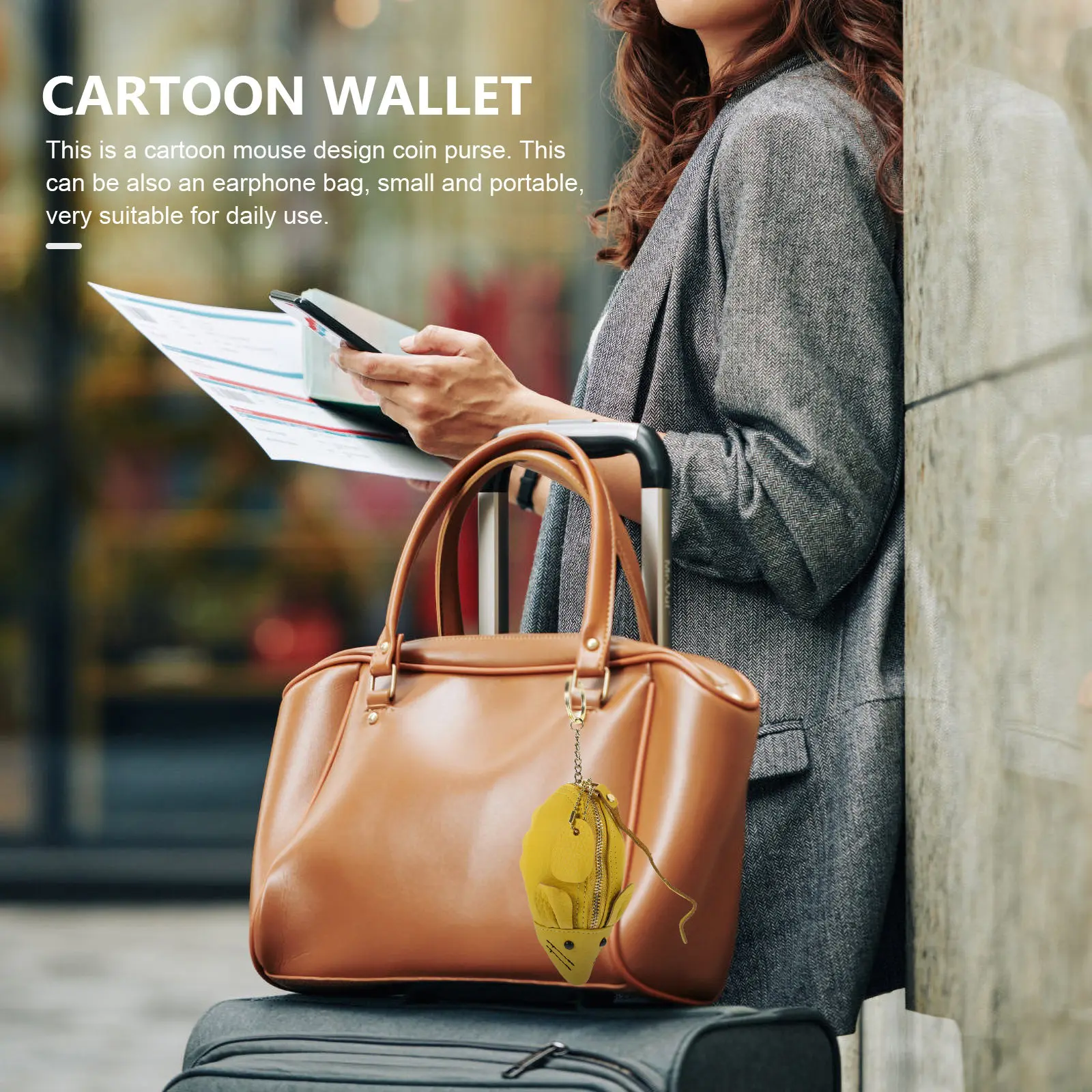 Маленькая милая монетница-мышонок для женщин, кошелек для мелочи в мультяшном стиле, очаровательный мини-кошелек, случайный цвет
Маленькая милая монетница-мышонок для женщин, кошелек для мелочи в мультяшном стиле, очаровательный мини-кошелек, случайный цвет