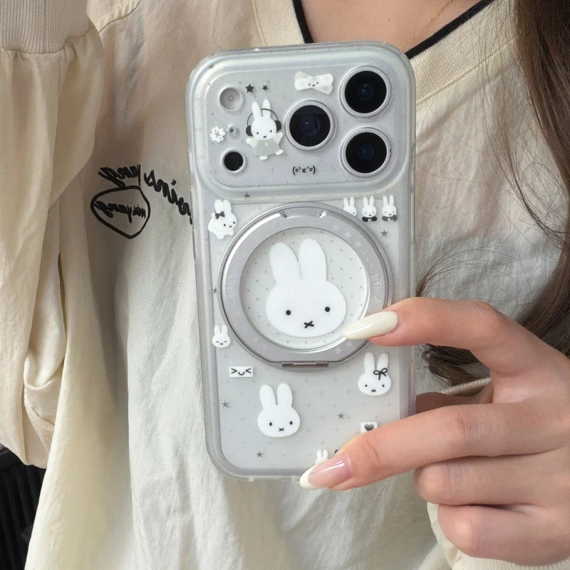 Kawaii Cartoon Miffy Rabbit Phone Case For iPhone 17 Pro 16 15 Pro Max Cover Shockproof Protective Cases For Apple 16 Pro Max Fu
Kawaii Cartoon Miffy Rabbit Phone Case For iPhone 17 Pro 16 15 Pro Max Cover Shockproof Protective Cases For Apple 16 Pro Max Fu